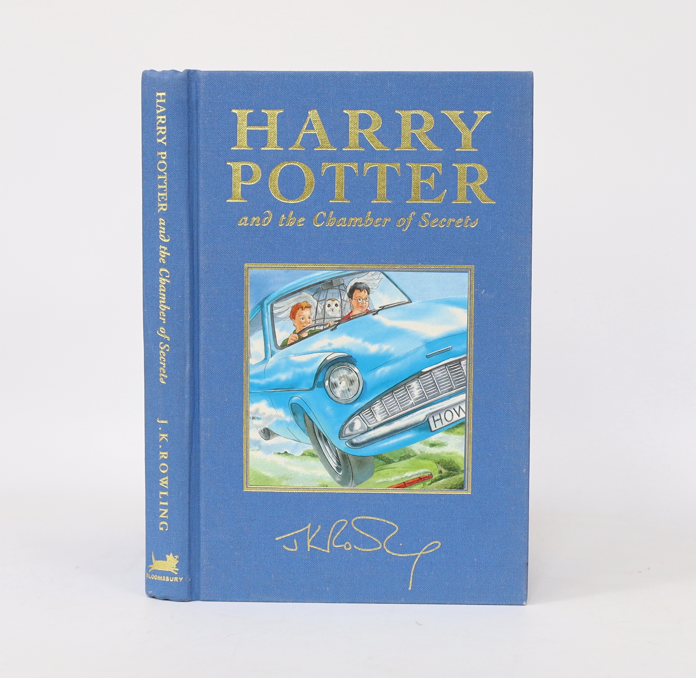 Rowling, J.K - Harry Potter and the Chamber of Secrets, first deluxe edition, first printing, 1999